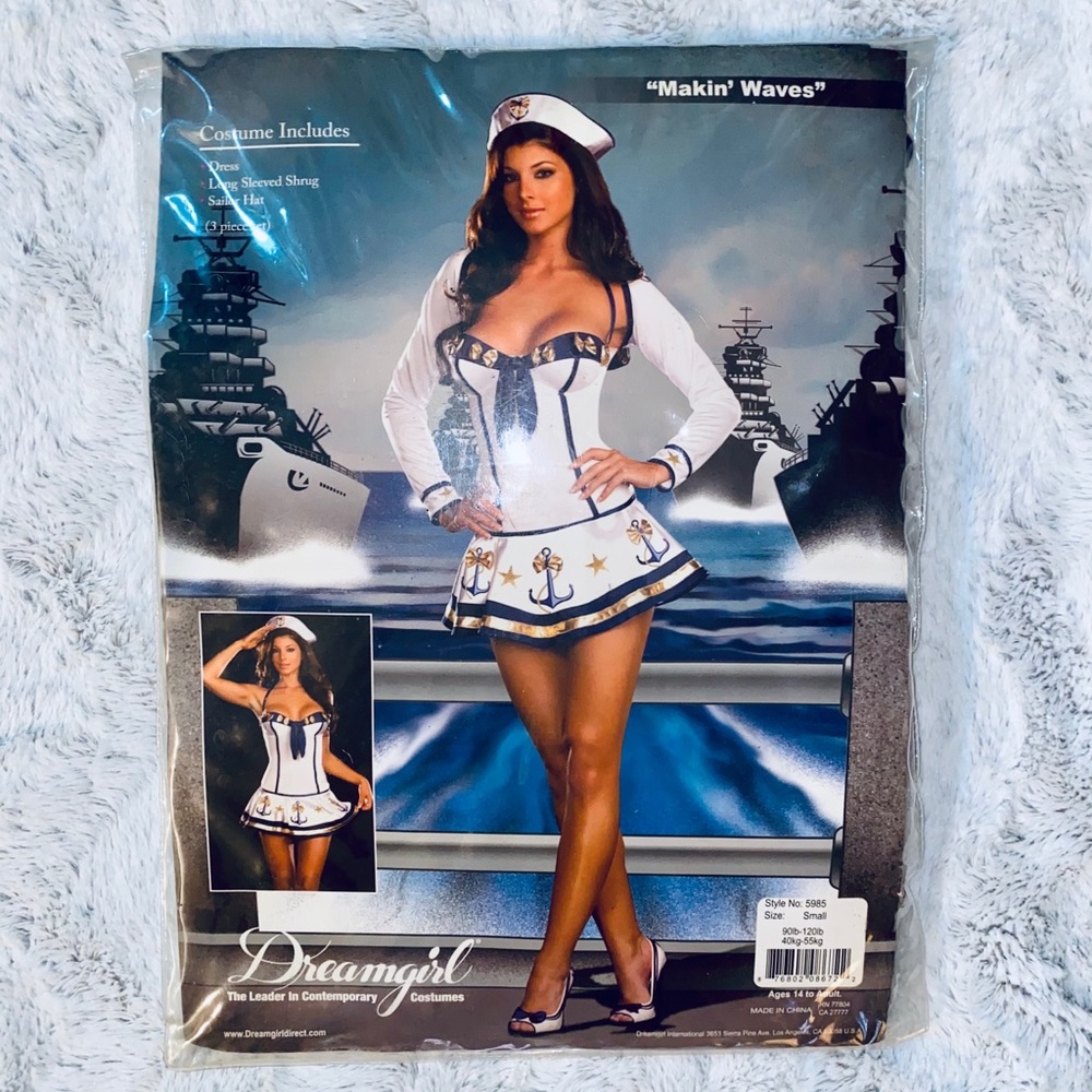 Bloody Sailor Girl Halloween Costume Size Small